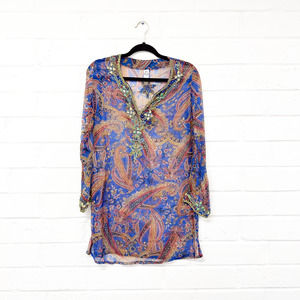 RAJ Boho Top With Beading